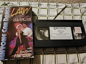Anyone Can Dance Latin Rumba Cha Cha Volume One Oop Vhs Ron Montes Rare - Picture 1 of 2