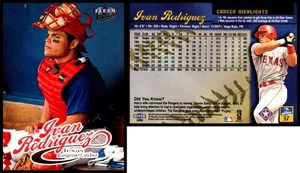 1999 Fleer Ultra Ivan Rodriguez #37 Texas Rangers C HOF 1999 Ultra Ivan Rodrigue - Picture 1 of 1