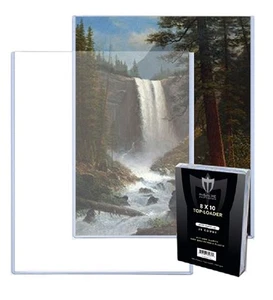 25 supports photo rigides Topload Max Pro 8 x 10 durs premium 8 x 10 toploaders - Photo 1 sur 1