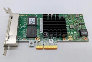 Dell 0T34F4 4-Port I350-T4 1GB Network Adapter Low Profile - Picture 1 of 3