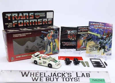 Wheeljack 100% Complete W/Box 1985 Vintage Hasbro G1 Transformers Figure - Image 1 of 4