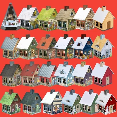 Metall Räucherhaus | Räucherpyramide & Kerzenhalter | 30 verschiedene Modelle - Bild 1 von 4