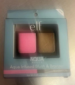 e.l.f. Aqua Infused Blush & Bronzer #57039 Bronzed Violet 0.29 OZ. *NEW* - Picture 1 of 1