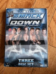 WWE: The Best of Smackdown - 10th Anniversary 1999-2009 (DVD, 2009, 3-Disc Set) - Picture 1 of 5
