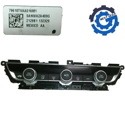 OEM Honda HVAC Climate Controls for 2018-2022 Honda Accord 79610TVAA01 - Image 1 of 4