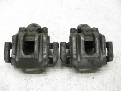02-10 BMW E63 E64 650i 760i 535i BRAKE CALIPER PAIR LEFT RIGHT SET REAR 040523 - Image 1 of 4