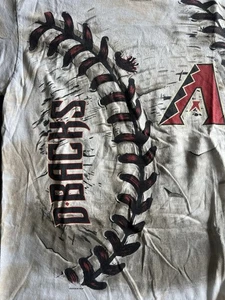 Arizona Diamondbacks Baseball Liquid Blue Sport Grafik T-Shirt Größe L - Bild 1 von 7