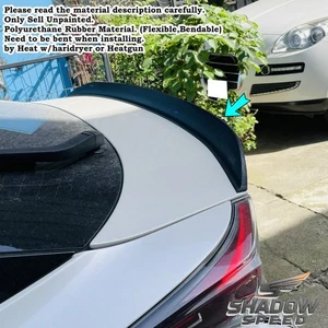 240S Type Rear Duckbill Trunk Spoiler Wing Fits 2000~2005 Audi A4 B6 Convertible - Picture 1 of 14