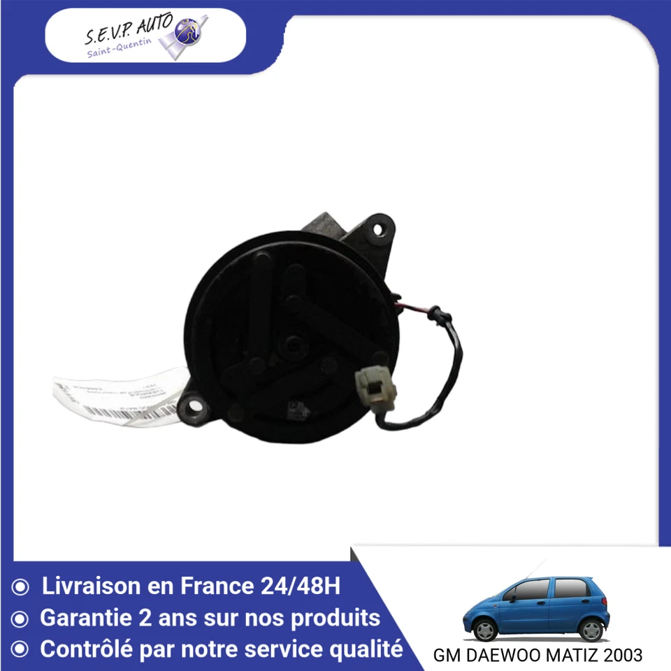 🇫🇷 COMPRESSEUR AIR CONDITIONNE GM DAEWOO MATIZ ➤93741207 ♻️ - Photo 1/3