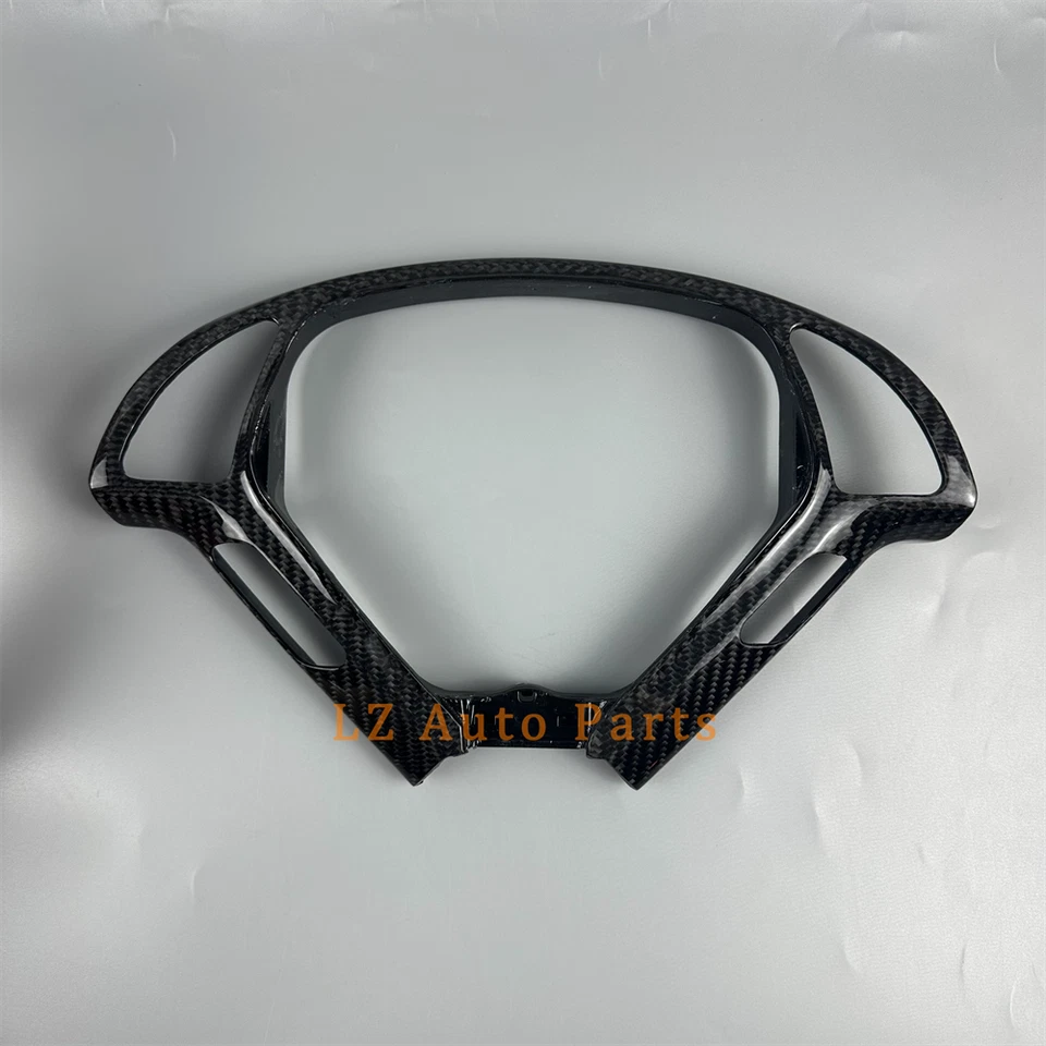 Cuadro decorativo volante fibra carbono negro para Infiniti G25G37 2008-2013 Foto 1 de 2