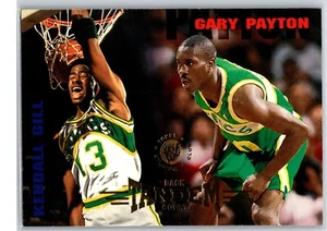 1994-95 Topps Stadium Club Gary Payton/Kendall Gill Seattle Supersonics #326 - Picture 1 of 2