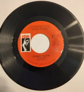 Johnnie Taylor  - Who's Makin Love  - STAX 1977 - Picture 1 of 2