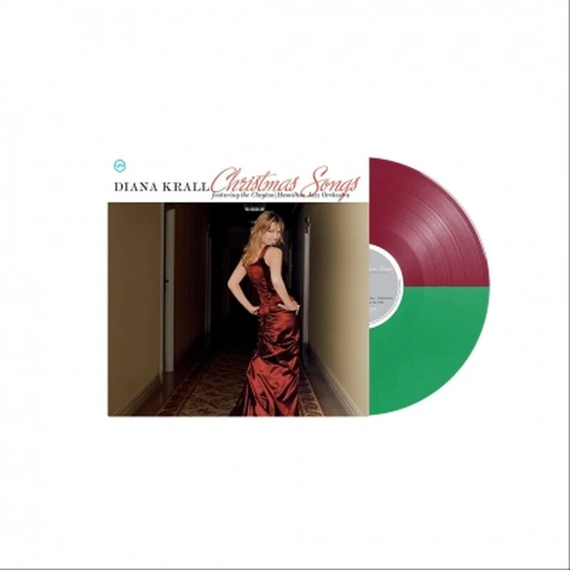 Christmas Songs-Limited Red & Green Colored Vinyl by Krall, Diana (Record, 2023)