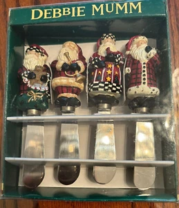 JUEGO DE ESPARCIDORES DE QUESO MAGIC OF SANTA DEBBIE MUMM EN CAJA ORIGINAL - Imagen 1 de 5