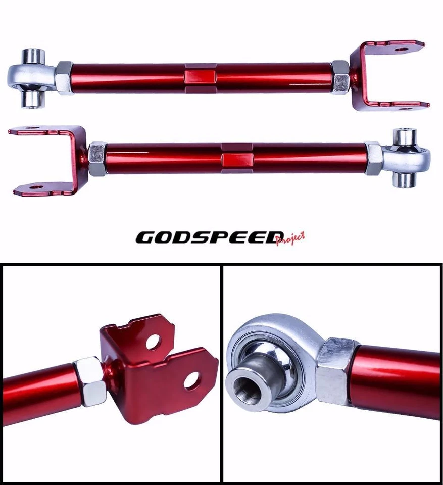 GSP ADJUSTABLE REAR TOE ARMS FOR 11-13 INFINITI M37 / M56 / M35h GODSPEED - Imagem 1 de 1