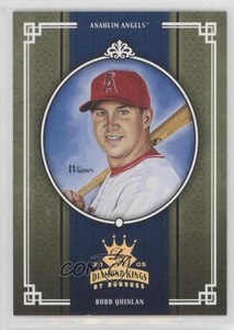 2005 Donruss Diamond Kings Gold /25 Robb Quinlan #8