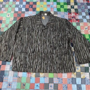 Vintage Realtree Camo Chore Jacket 80s USA Made XL Timber NOS NWT - Picture 1 of 5