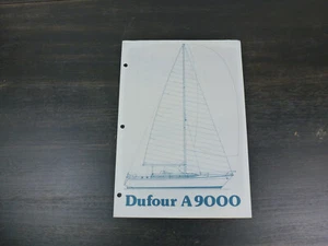 Dufour A9000 original factory sailboat brochure - Picture 1 of 3