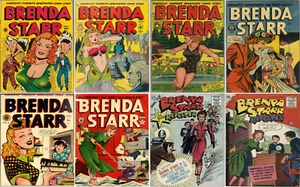 Paquete de cómics Brenda Starr 1940 - 1950 - 9 libros electrónicos en CD - Imagen 1 de 4