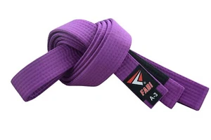 Jiu Jitsu Gürtel brasilianischer MMA Rang BJJ Gi langlebig Kampfkunst Farbe lila - Bild 1 von 3