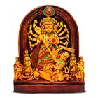 Peint à la Main Déesse Maa Durga Idol Sculpture pour Maison Temple Décor