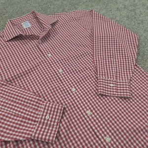 Brooks Brothers Dress Shirt Mens 16 - 32 Regent Fit Button Down Gingham Check - Picture 1 of 8