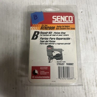 SENCO SCN200R Roofing Coil Nailer Piston Stop Repair Kit bottom air leak YK0082 - Image 1 of 4