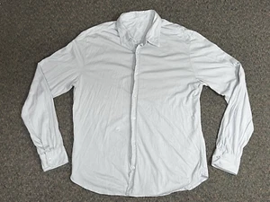 Save Khaki United SKU Button Down Shirt Men's Size XL Blue Long Sleeve USA Made - Picture 1 of 14