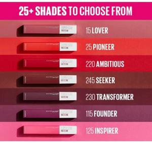 Maybelline New York Superstay Matte Ink Longlasting Liquid Lipstick: choose your - Picture 1 of 38
