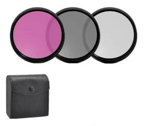 72mm Filter Set (UV-CPL-FLD) for Canon EF 28-135mm, EF-S 15-85mm, EF-S 18-200mm - Picture 1 of 2