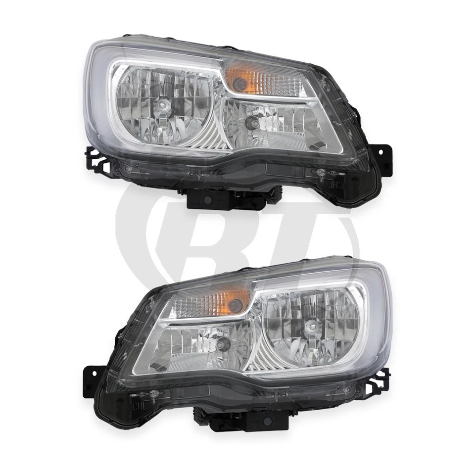 Juego de pares de faros halógenos delanteros para Subaru Forester 17-18 izquierda y derecha Foto 1 de 1