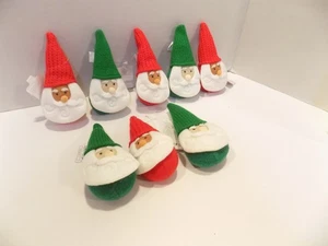 Zielgruppe 8 Stoff Weihnachtsmann Ornamente NEU mit Etikett 2023 - Bild 1 von 6