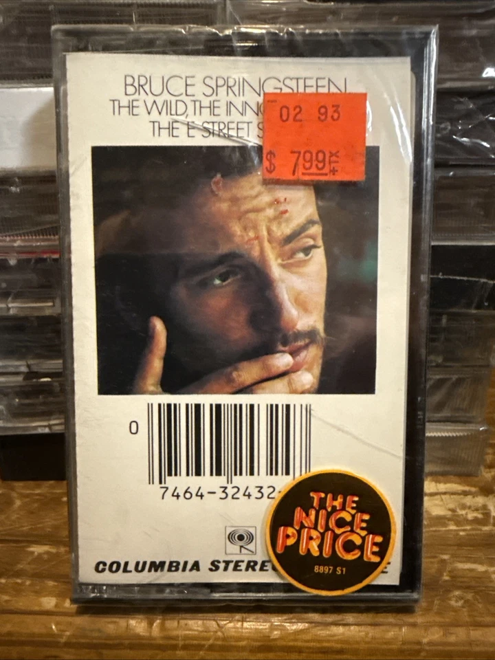 Bruce Springsteen: The Wild, The Innocent & The E Street Shuffle Cassette - NEW! - Image 1 of 2