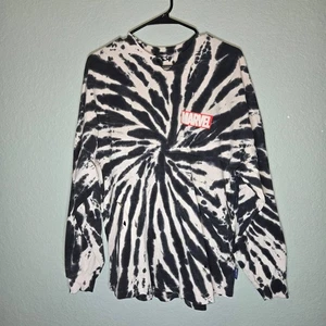 Maglia Disney Marvel Spirit Avengers nera tie-dye taglia S manica lunga LEGGI - Foto 1 di 17