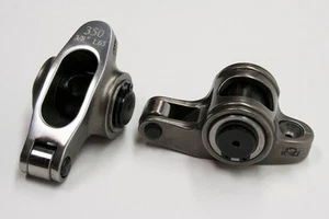 PRW 0235006 Pro Series Stud Mount Stainless Steel Rocker Arms - Picture 1 of 3
