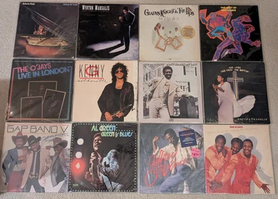 CLASSIC R&B SOUL LP LOT Vinyl Record Albums AL GREEN, SAM & DAVE, WILSON PICKET - Image 1 of 3