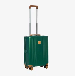 Bric's Ravenna Trolley Carry-On Green 21” Spinner Luggage TSA Locking Hardside - Picture 1 of 17