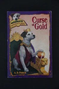 Vintage 2000 Wishbone Adventures Fluch des Goldes Softcover Buch von A.D. Francis - Bild 1 von 2