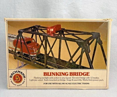 BACHMANN 3029 - TRENES HO - KIT PUENTE INTERMITENTE - Caja abierta - Completo Foto 1 de 4