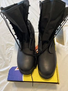 Genuine US Military Black speed lace Spike protective Jungle/combat Boots 13W - Picture 1 of 9