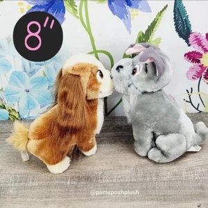 Lady and the Tramp 8" Vintage Plush Disneyland Walt Disney World WDW Puppy Dog - Picture 1 of 8