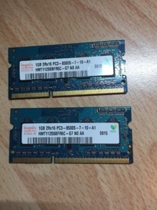 2gb (2x1gb) PC3-8500s Ddr3-1067 MHZ Ram Apple iMac A1225 Early 2009 - Picture 1 of 2