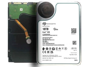 Seagate Exos X20 18 TB 7200 SATA 6 Gb/s 3,5" Enterprise-Festplatte – ST18000NM003D - Bild 1 von 5