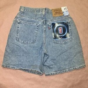 Vintage 1990’s Levis 951, Relaxed Fit Jean Short, Deadstock Neu mit Etikett, Größe 8 - Bild 1 von 3