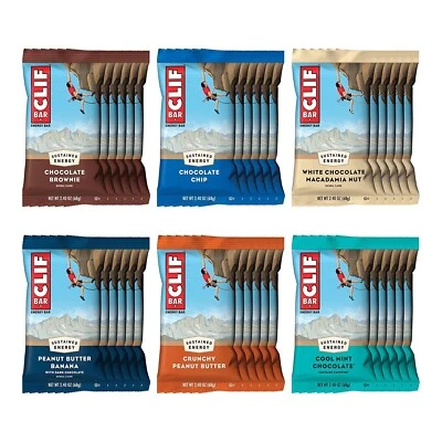 CLIF BARS - Energy Bars - Best Sellers Variety Pack- Made with Organic Oats - Image 1 of 4
