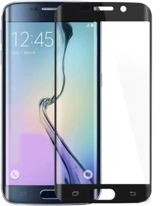 PELLICOLA VETRO TEMPERATO CURVO Per SAMSUNG GALAXY S6 EDGE Protezione SM-G925F - Foto 1 di 2