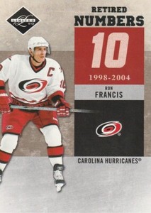 2011-12 Limited Retired Numbers #9 Ron Francis/199