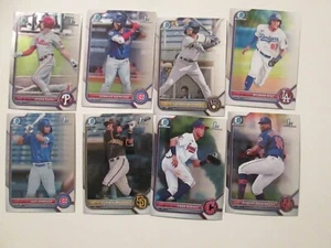 Lote de 38 béisbol Bowman Chrome Prospect 2022 ideal para constructores de conjuntos - Imagen 1 de 2