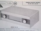 General Electric Fa-10, Fa-11, & Fa-12 Tuner Receiver Photofact
