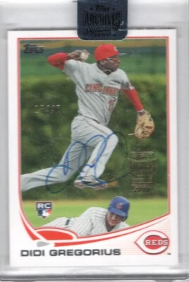 2018 Topps Archives Signature Series Didi Gregorius /47 Signature 296 - Image 1 of 2